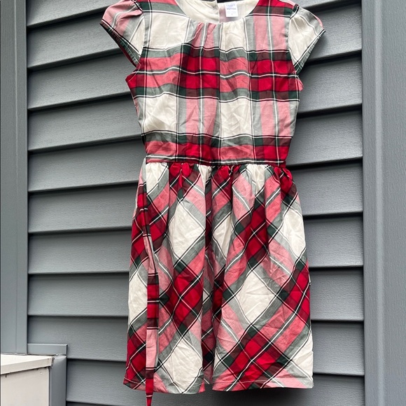 Carter's Other - Carter's Red and White Plaid Kids Dress
